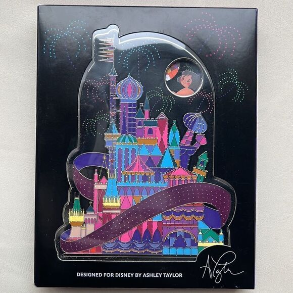 Disney Limited Edition Jumbo Main Street Electrical Parade Small World Pin - Picture 7 of 7
